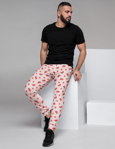 Watermelon Recycled Men's Joggers Tracksuit Bottoms