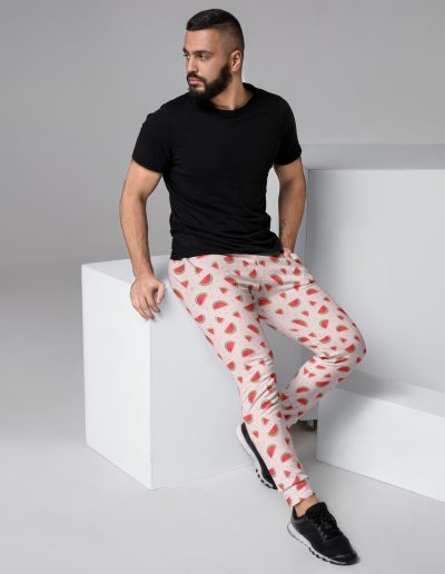 Watermelon Recycled Men's Joggers Tracksuit Bottoms