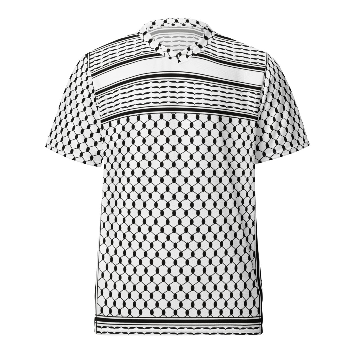 Kufiya (Keffiyeh) Recycled Unisex T-shirt