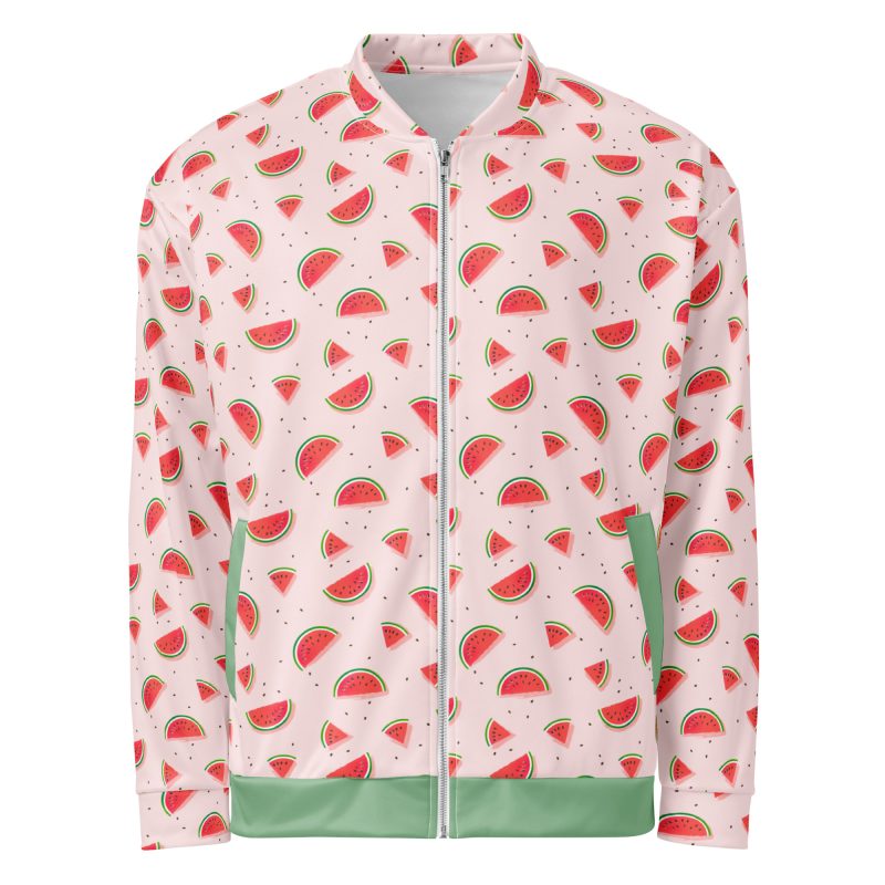 Watermelon Unisex Bomber Jacket