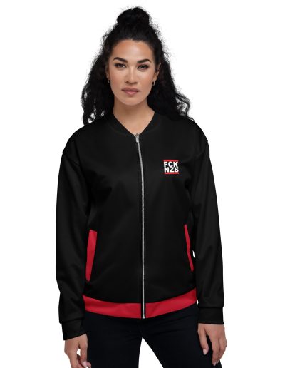 Neurodivergent Antifascists Unisex Bomber Jacket