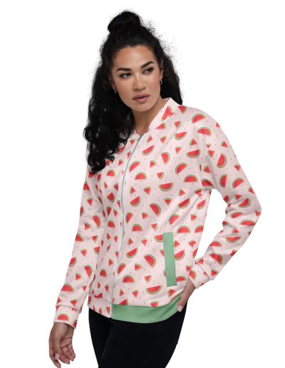 Watermelon Unisex Bomber Jacket