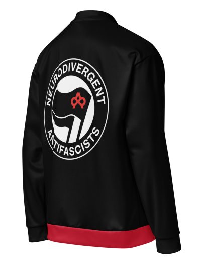 Neurodivergent Antifascists Unisex Bomber Jacket