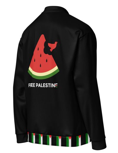 Free Palestine Watermelon Bomber Jacket