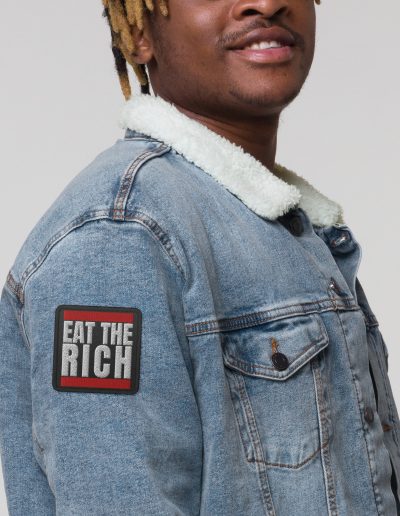 Eat the Rich Embroidered Patch