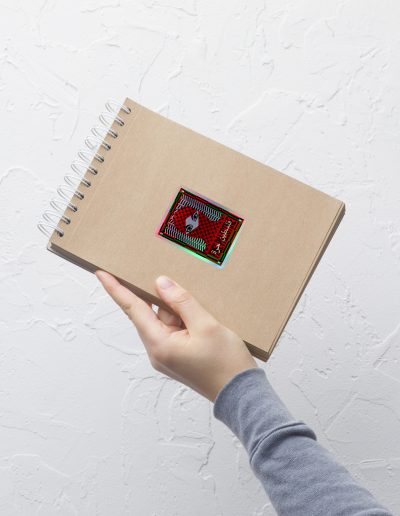 Free Palestine Holographic Stickers