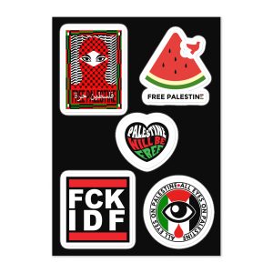 Free Palestine Sticker Sheet