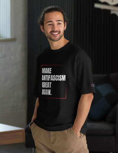 Make Antifascism Great Again Men's Champion T-Shirt