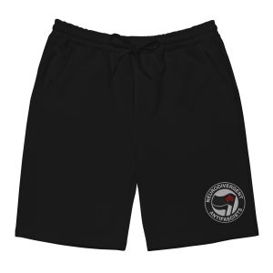 Neurodivergent Antifascists Men’s Fleece Shorts