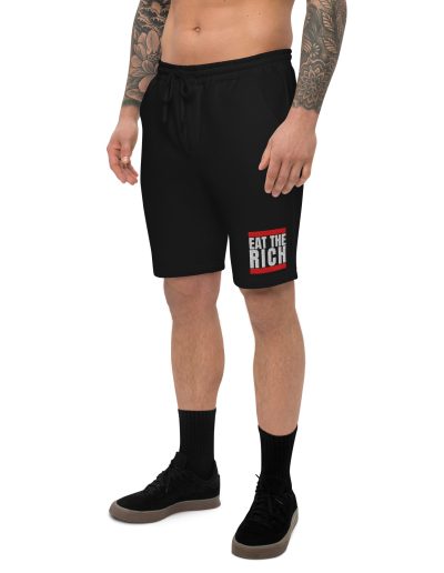 Eat the Rich Men’s Fleece Shorts