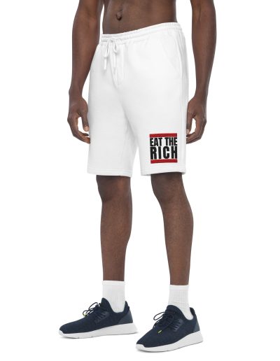 Eat the Rich Men’s Fleece Shorts