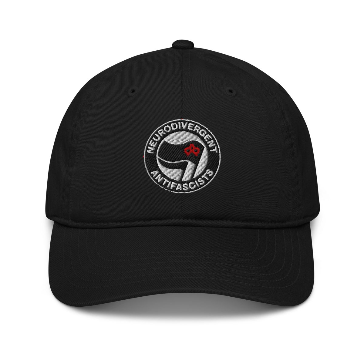 Neurodivergent Antifascists Organic Dad Hat