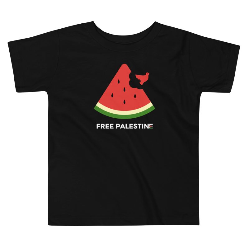 Free Palestine Watermelon Toddler T-shirt