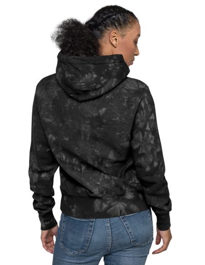 Neurodivergent Antifascists Unisex Champion Tie-dye Hoodie
