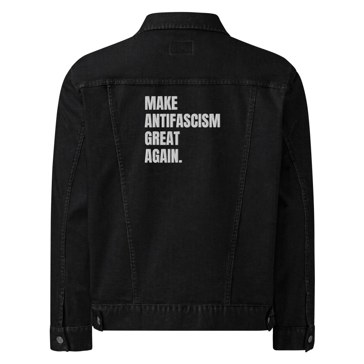 Make Antifascism Great Again Unisex Denim Jacket