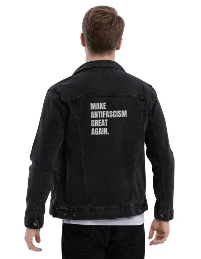Make Antifascism Great Again Unisex Denim Jacket