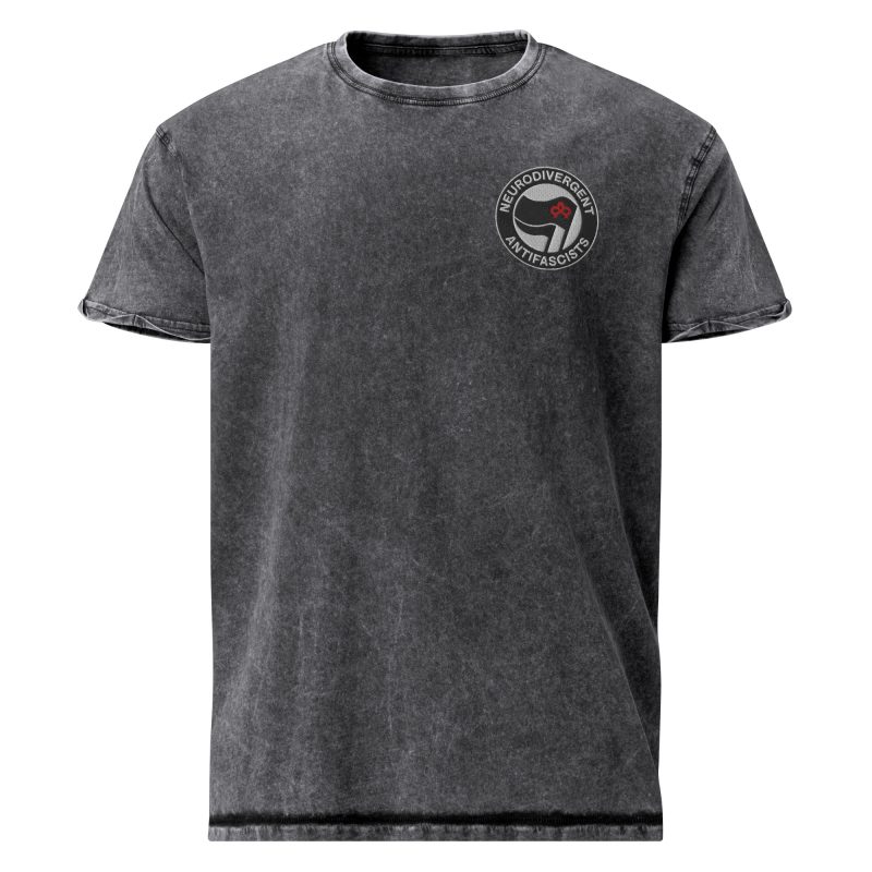 Neurodivergent Antifascists Denim T-Shirt