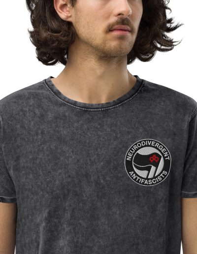 Neurodivergent Antifascists Denim T-Shirt