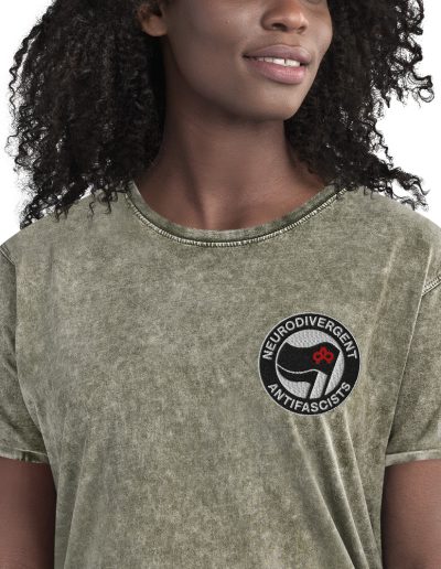 Neurodivergent Antifascists Denim T-Shirt