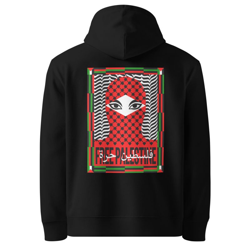 Free Palestine Unisex Organic Hoodie