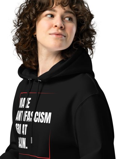 Make Antifascism Great Again Unisex Organic Hoodie