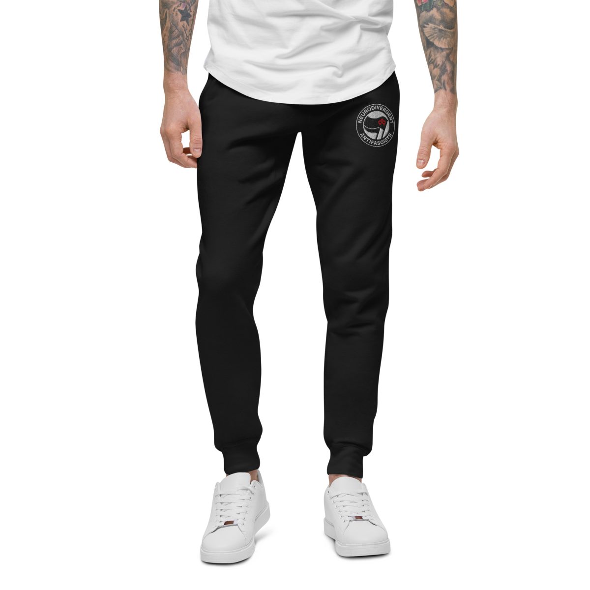 Neurodivergent Antifascists Unisex Joggers Tracksuit Bottoms