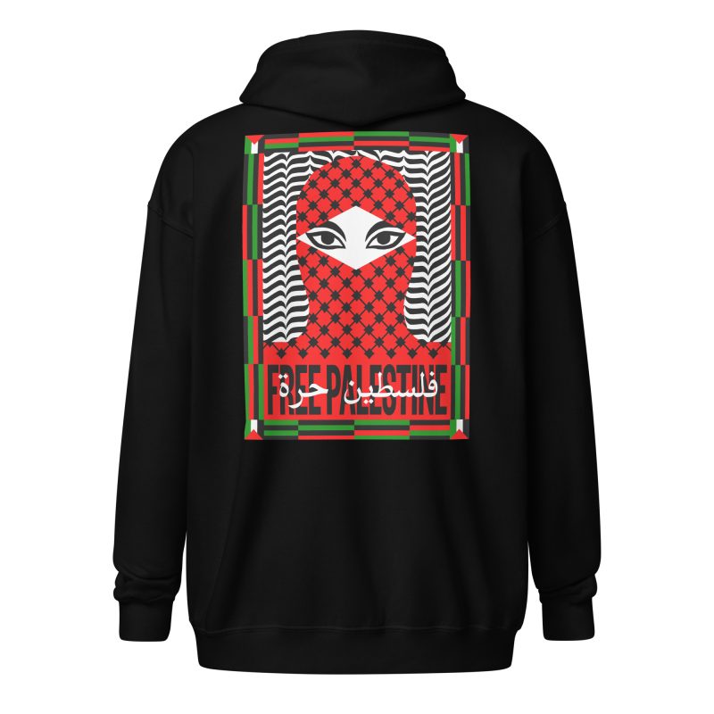 Free Palestine Unisex Zip Hoodie