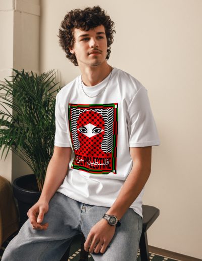 Free Palestine Unisex Organic T-shirt