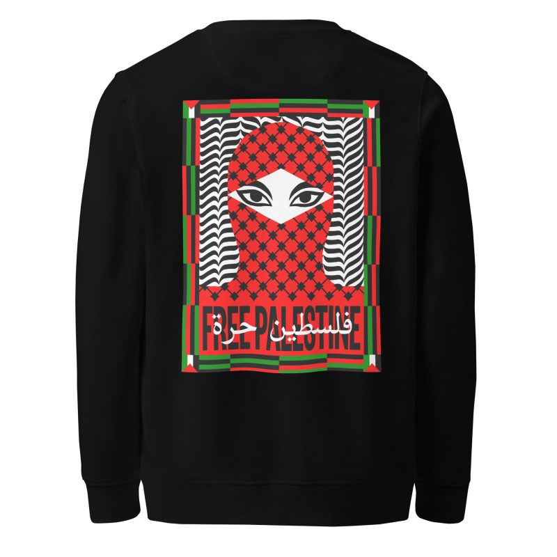 Free Palestine Unisex Organic Sweatshirt