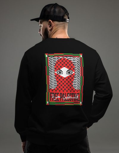 Free Palestine Unisex Organic Sweatshirt