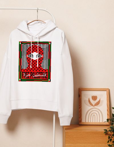 Free Palestine Women’s Organic Hoodie