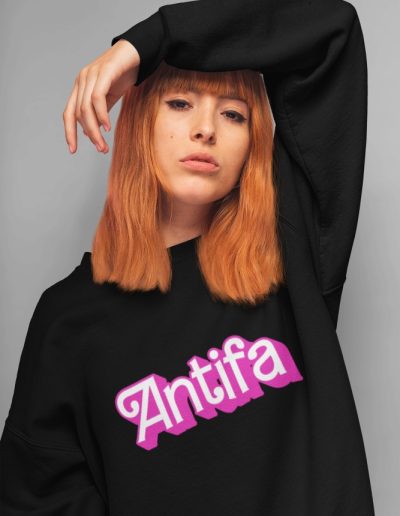 Antifa Barbie Unisex Sweatshirt