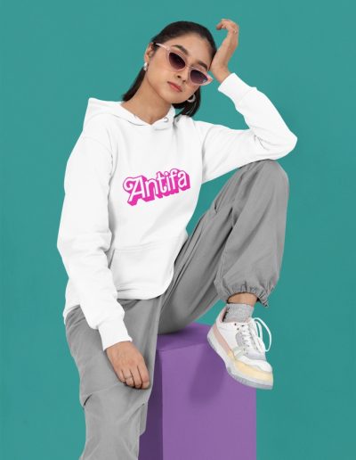 Antifa Barbie Unisex Hoodie