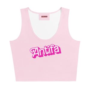 Antifa Barbie Crop Top Vest