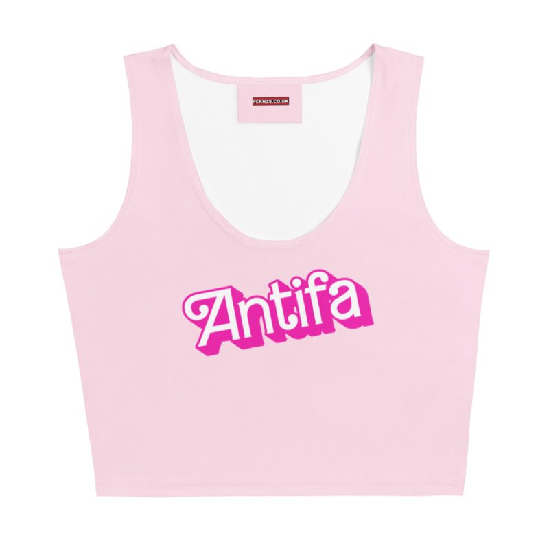 Antifa Barbie Crop Top Vest