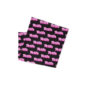 Antifa Barbie Neck Gaiter Face Cover