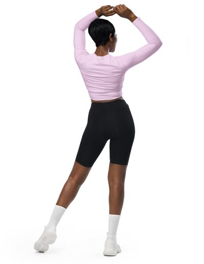 Antifa Barbie Recycled Long-sleeve Crop Top