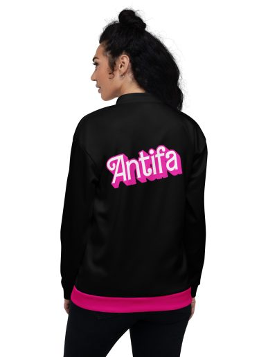 Antifa Barbie Unisex Bomber Jacket