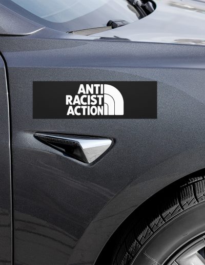 Antiracist Action Car Magnet