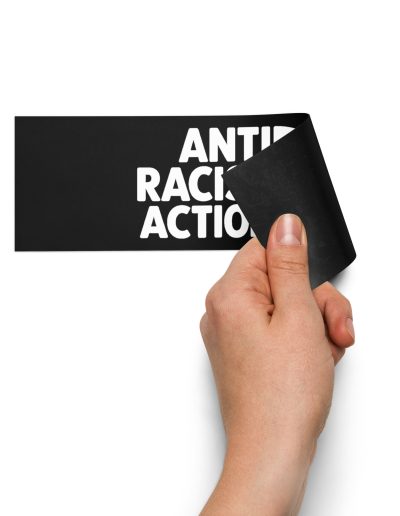 Antiracist Action Car Magnet