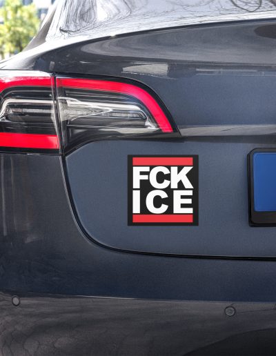 FCK ICE Car Magnet