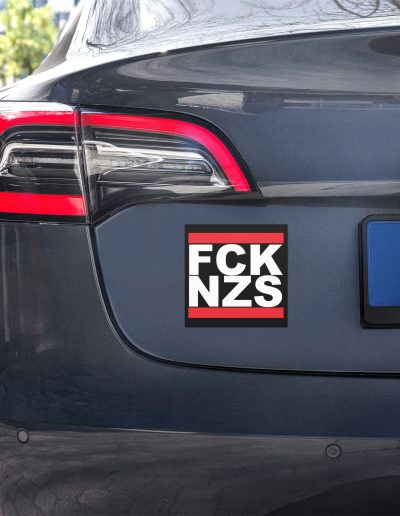FCK NZS Car Magnet