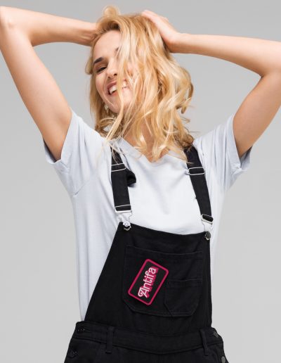 Antifa Barbie Embroidered Patch