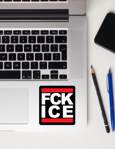 FCK ICE Kiss-Cut Stickers