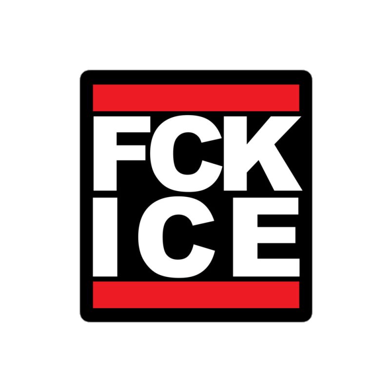 FCK ICE Kiss-Cut Stickers