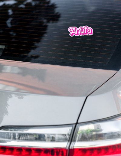 Antifa Barbie Kiss-Cut Stickers