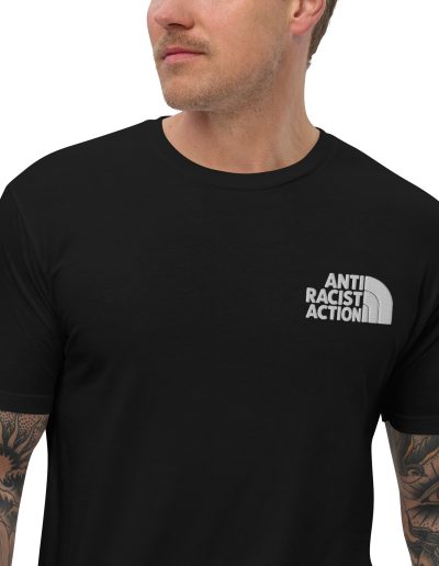 Antiracist Action Men’s Fitted T-Shirt