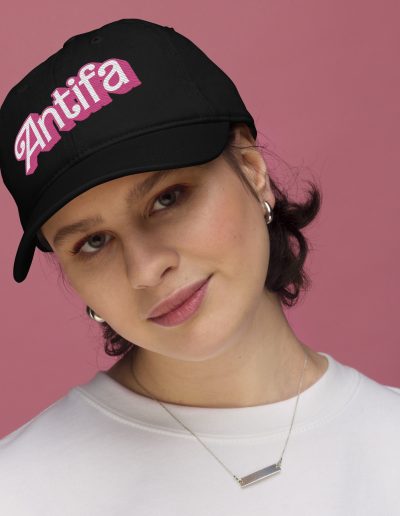 Antifa Barbie Organic Dad Hat