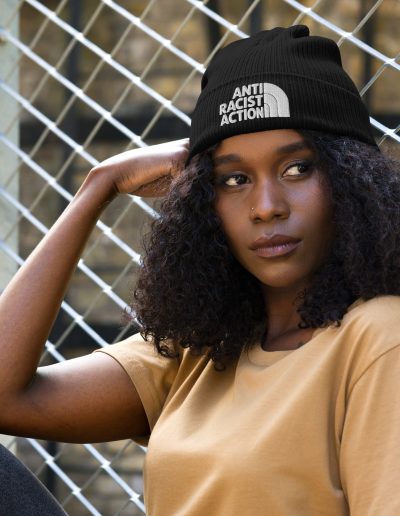 Antiracist Action Organic Ribbed Beanie
