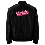 Antifa Barbie Premium Recycled Bomber Jacket